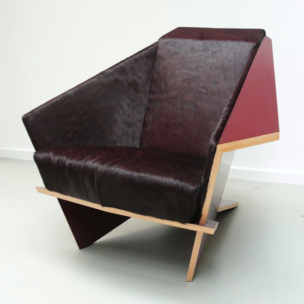 Cassina ”607 Taliesin 1″ rosso Amaranto