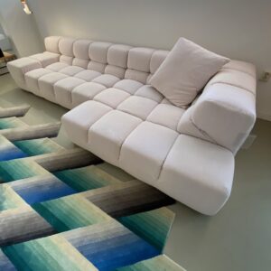 B&B Italia "Tufty Time Sofa" hoekopstelling, ontwerp Patricia Urquiola