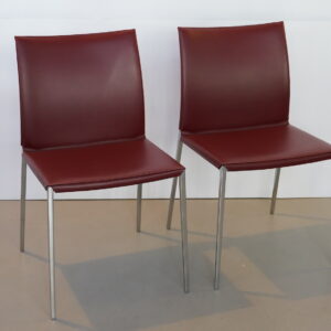 Zanotta “Lia” set van 4 stoelen, ontwerp Roberto Barbieri