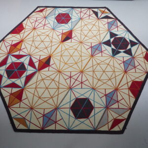 Gan Rugs “Kilim Hexa” vloerkleed, ontwerp Jose Aranda Paula Aloy