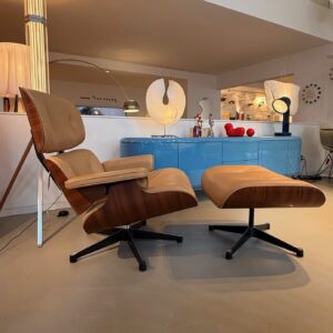 Vitra "Lounge Chair & Ottoman" ontwerp Charles & Ray Eames