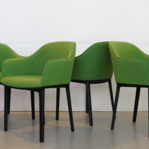 Vitra “Softshell Arm Chair” set van 4, ontwerp Ronan & Erwan Bouroullec