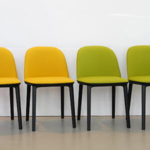 Vitra “Softshell Side Chair” set van 4, ontwerp Ronan & Erwan Bouroulle